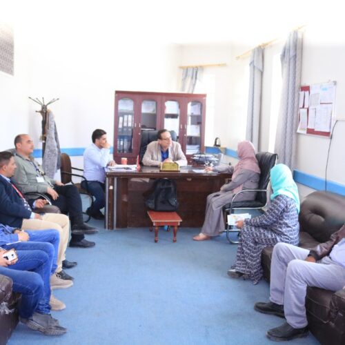 The Medical Center for Training and Rehabilitation Board holds Its Regular Meeting