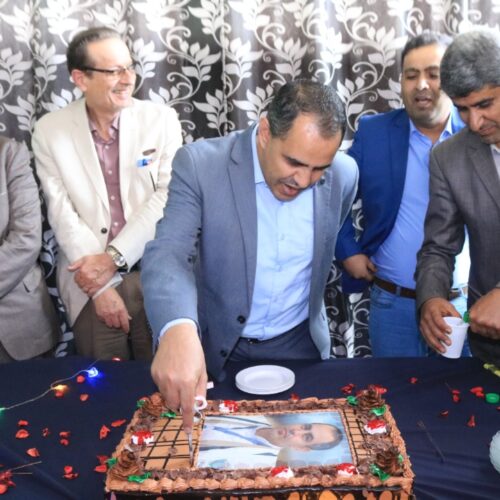 The Faculty of Clinical Pharmacy Draws A Party In Honor Of His Excellency The Rector Of The University