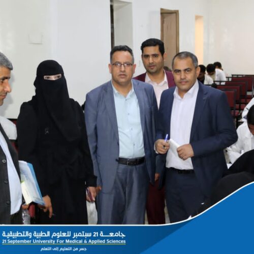 His Excellency Rector of the University Inspects Progress of Exams Process of Surgery and Gynaecology Blocks