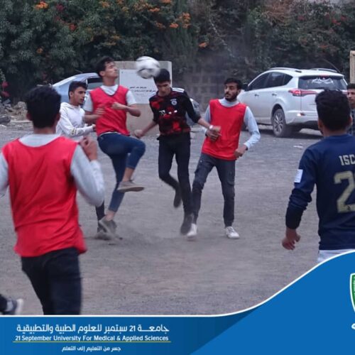 تدشين المباريات التصنيفية بين كافة فرق المستويات داخل الكليات