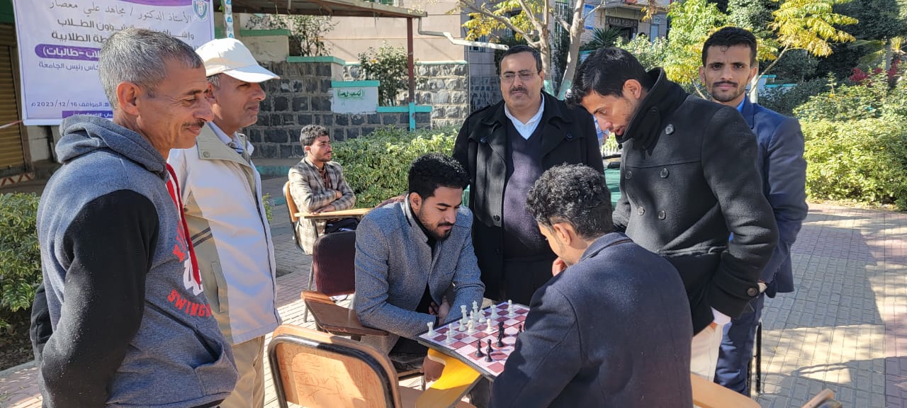 Noria Al-Azani is the University’s Female Chess Champion, and Male Students are Through To Final Tomorrow