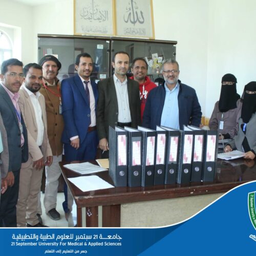 Internal Inspection Team Visits Self-Evaluation Team at Faculty of Nursing to Provide Technical Support