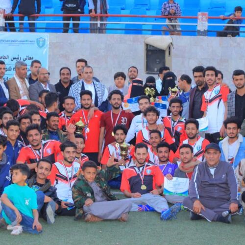 Team of Faculty of Medicine Is Crowned University Rector’s Football Cup And Deanship of Environment Is Runner-Up