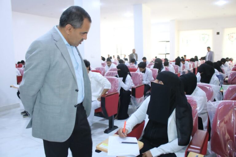 His Excellency University Rector Launches Final Exams of Second Semester, 1445