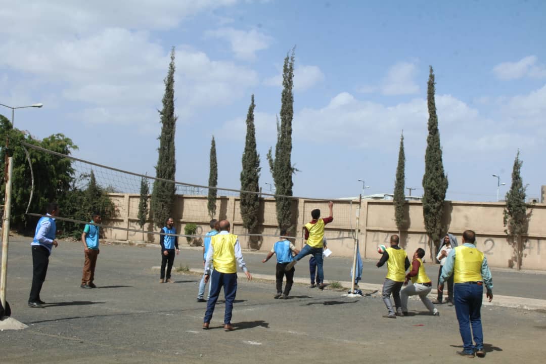 Launching Staff’s Ramadan Sports Activities in Volleyball