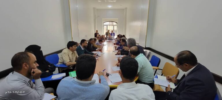 معالي رئيس الجامعة يترأس الاجتماع الأول للجنة التنسيق والقبول للعام الجامعي 1446ھ