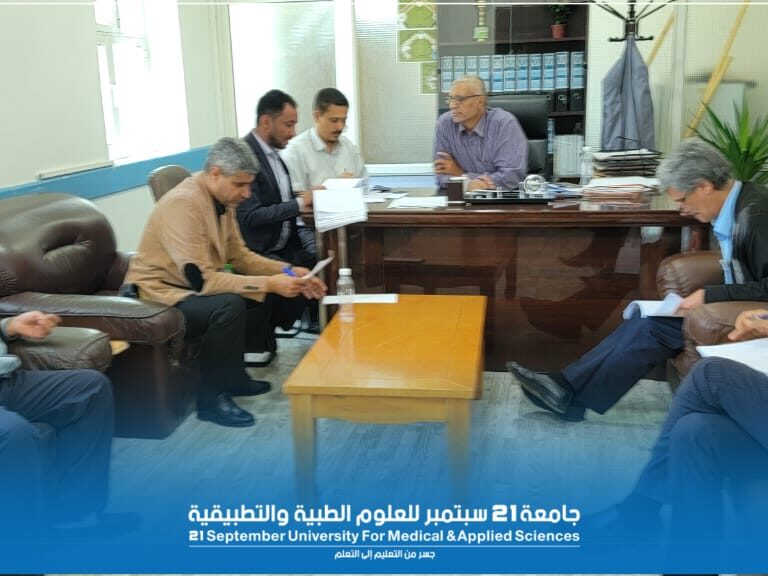 تواصل مناقشة تنفيذ الخطة التنفيذية للجامعة لعام 1445هـ