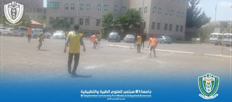 فريق الإدارة الطبية يتجاوز التمريض العالي بنتيجة 9/5