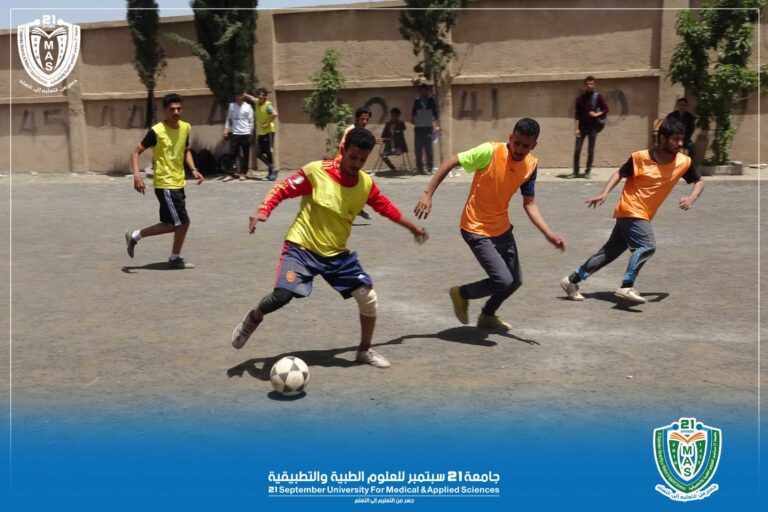 الطب المخبري يتغلب على الأسنان بنتيجة 9/0 في كأس رئيس الجامعة لكرة القدم