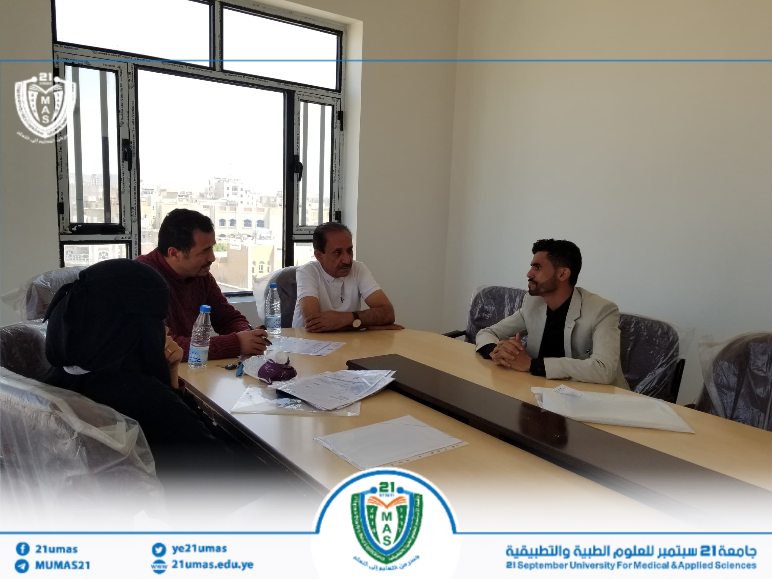 باشراف مباشر من معالي رئيس الجامعة الأستاذ الدكتور مجاهد معصار ونيابة الدراسات العليا والبحث العلمي, كلية التمريض العالي تجري اختبار  المقابلة للطلبة الملتحقين في برنامج ماجستير  التروية القلبية…