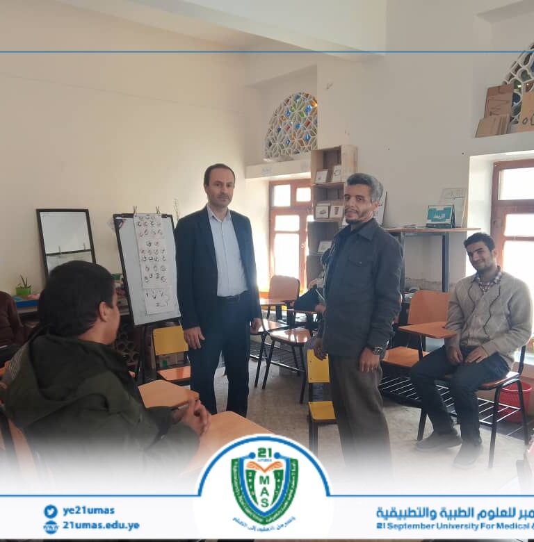 بناء على توجيهات معالي رئيس الجامعة قام عميد عمادة البيئة وخدمة المجتمع الأستاذ الدكتور منير الوصابي بزيارة إلى مركز علاج مرضى التوحد. وقد ناقش الدكتور الوصابي مع القائمين على المركز سبل التعاون والشراكة العلمية بين الجامعة و المركز
