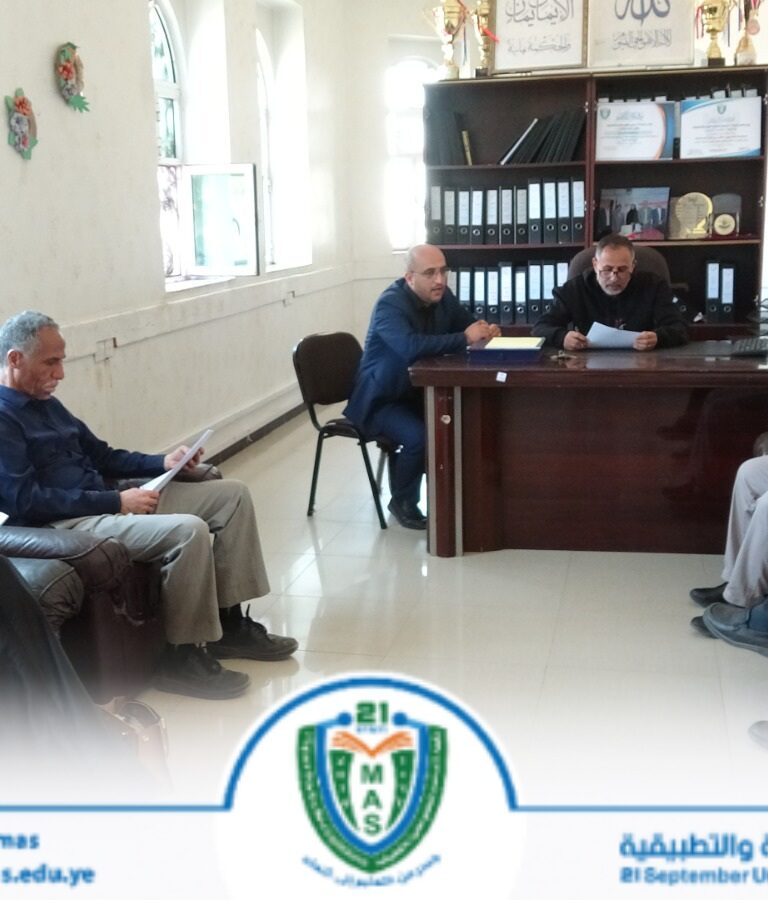 انعقاد الاجتماع الدوري السادس , ١٤٤٧ھ,لمجلس كلية الطب المخبري برئاسة نائب عميد الكلية الأستاذ الدكتور غمدان الطاهش…
