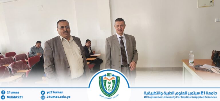 #جانب من تفقد نائبي رئيس الجامعة لشؤون الدراسات العليا والبحث العلمي والطلاب, الأستاذ الدكتور سليم الرياشي والأستاذ الدكتور جميل مجلي, للإختبارات النهائية لطلبة الدراسات العليا…
