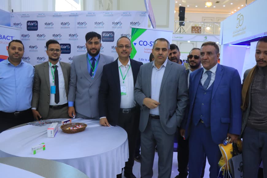 معالي رئيس الجامعة يزور معرض يمن هيلث ٢٠٢٦م