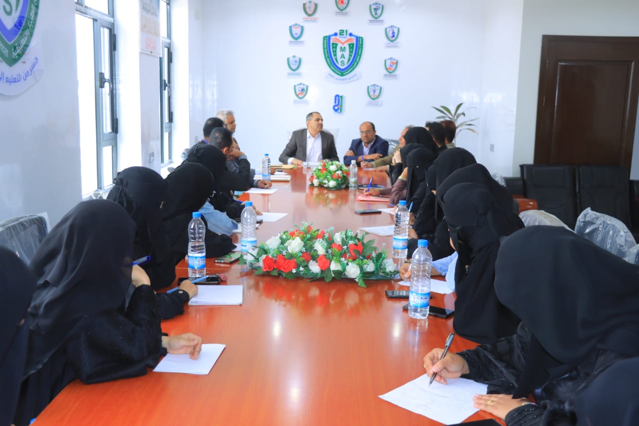 معالي رئيس الجامعة يؤكد أهمية دور المنسقين الأكاديميين في انضباط العملية التعليمية والاستعداد للفصل الدراسي الثاني