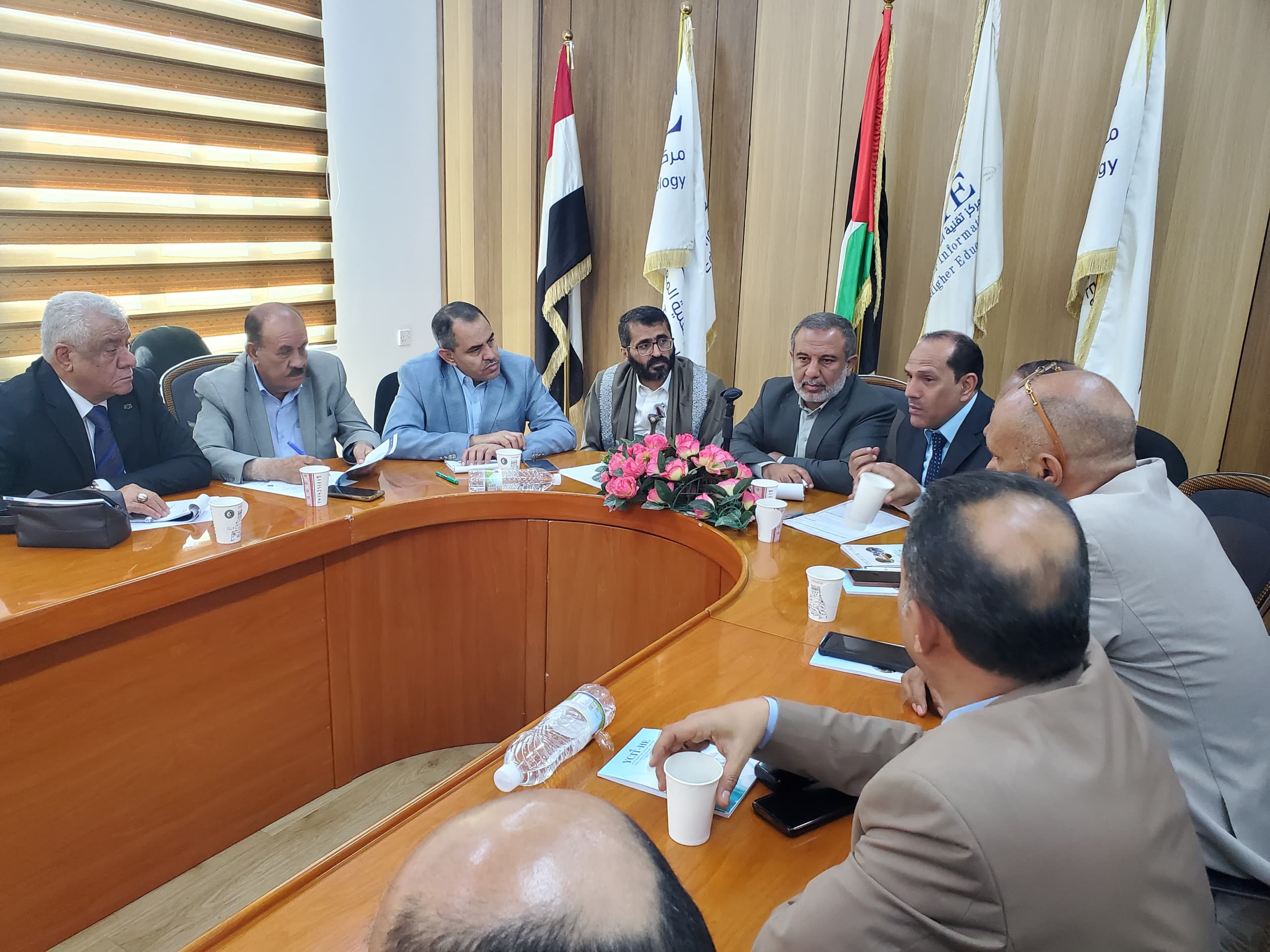 معالي رئيس الجامعة يشارك في اللقاء التشاوري الموسع لقيادات وزارة التربية والتعليم والبحث العلمي ورؤساء الجامعات الحكومية والأهلية
